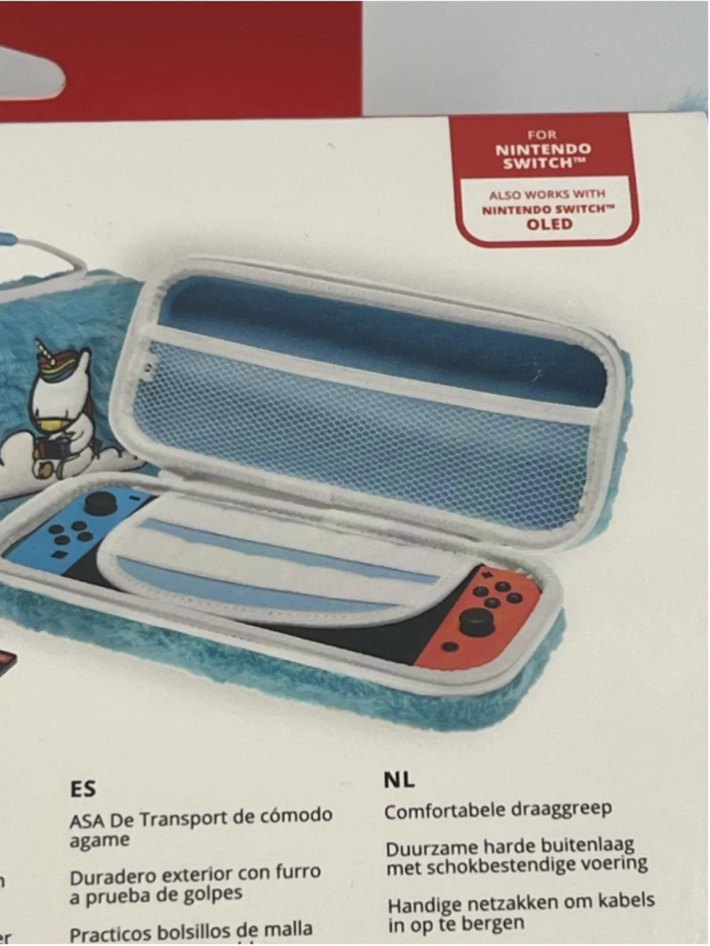 Nintendo Switch CASE Furry Unicorn Carry Case New SEE ALL